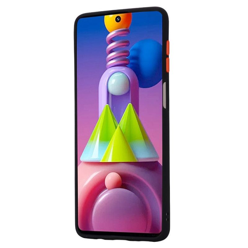Coque Samsung Galaxy M51 Hybride Rebords Colorés