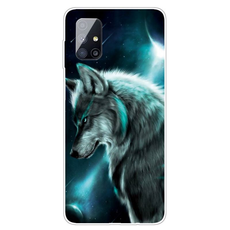 Coque Samsung Galaxy M51 Loup Royal