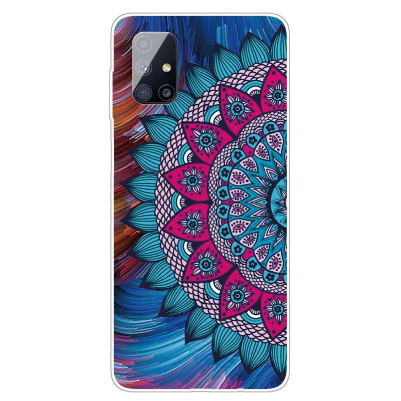 Coque Samsung Galaxy M51 Mandala Coloré