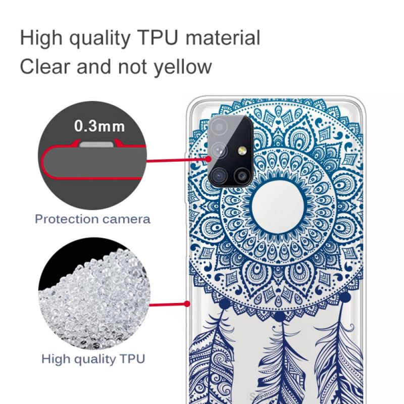 Coque Samsung Galaxy M51 Mandala Floral Unique