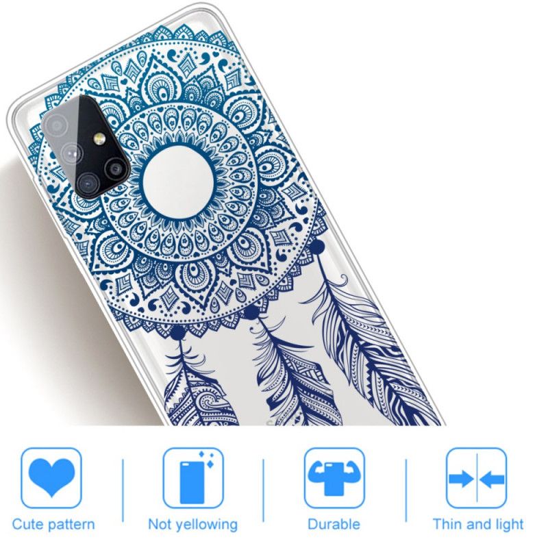 Coque Samsung Galaxy M51 Mandala Floral Unique