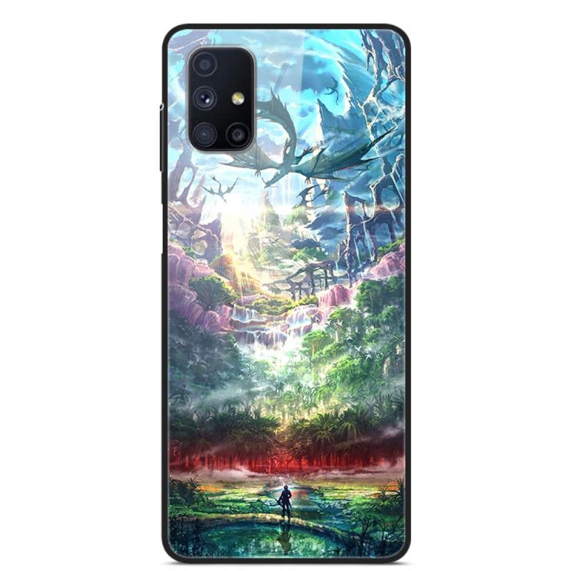 Coque Samsung Galaxy M51 Nature Paradisiaque