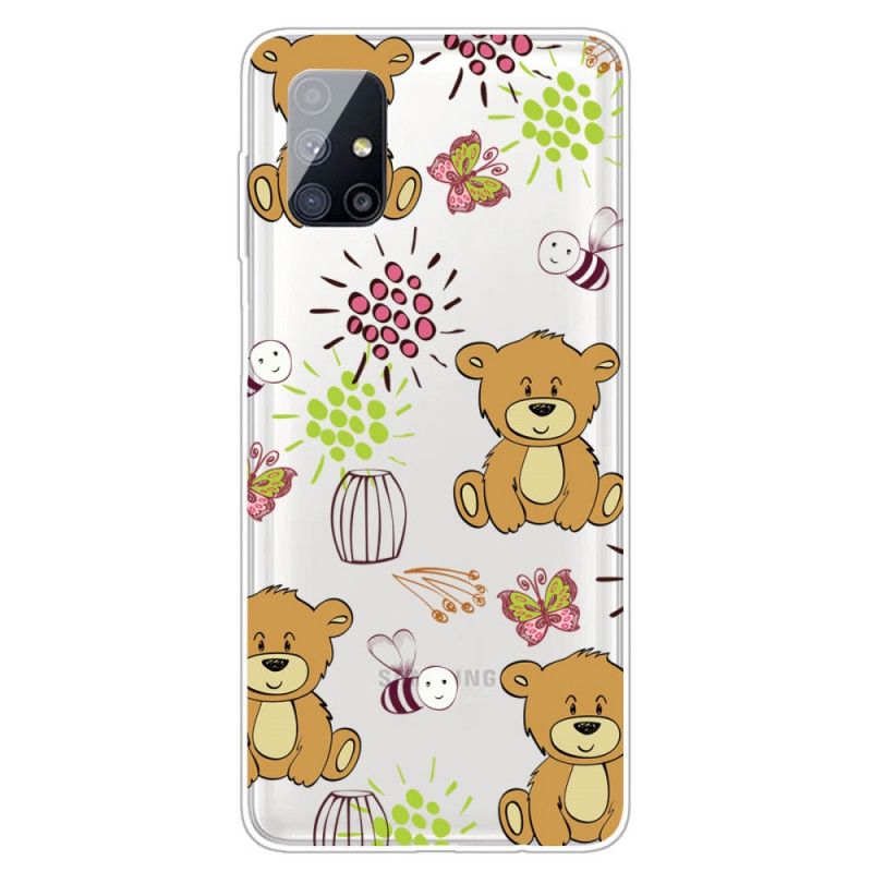 Coque Samsung Galaxy M51 Oursons Top