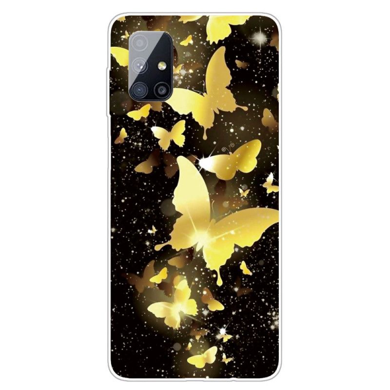 Coque Samsung Galaxy M51 Papillons Papillons