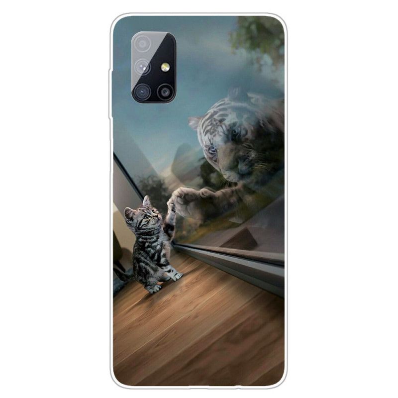 Coque Samsung Galaxy M51 Rêve De Chaton