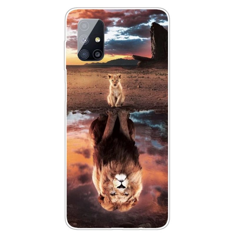 Coque Samsung Galaxy M51 Rêve De Lionceau