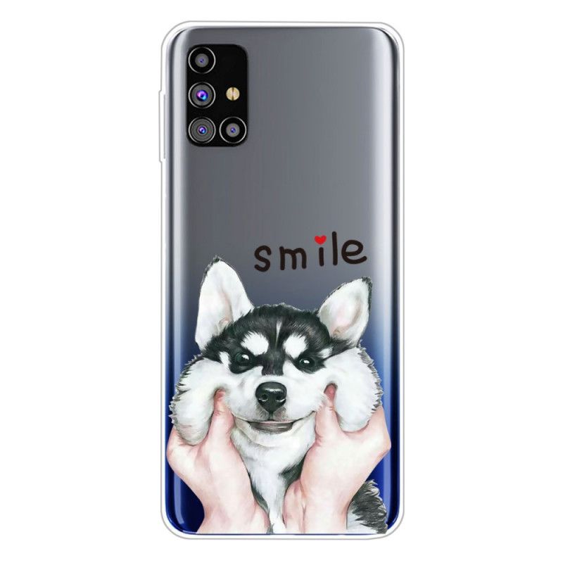 Coque Samsung Galaxy M51 Smile Dog