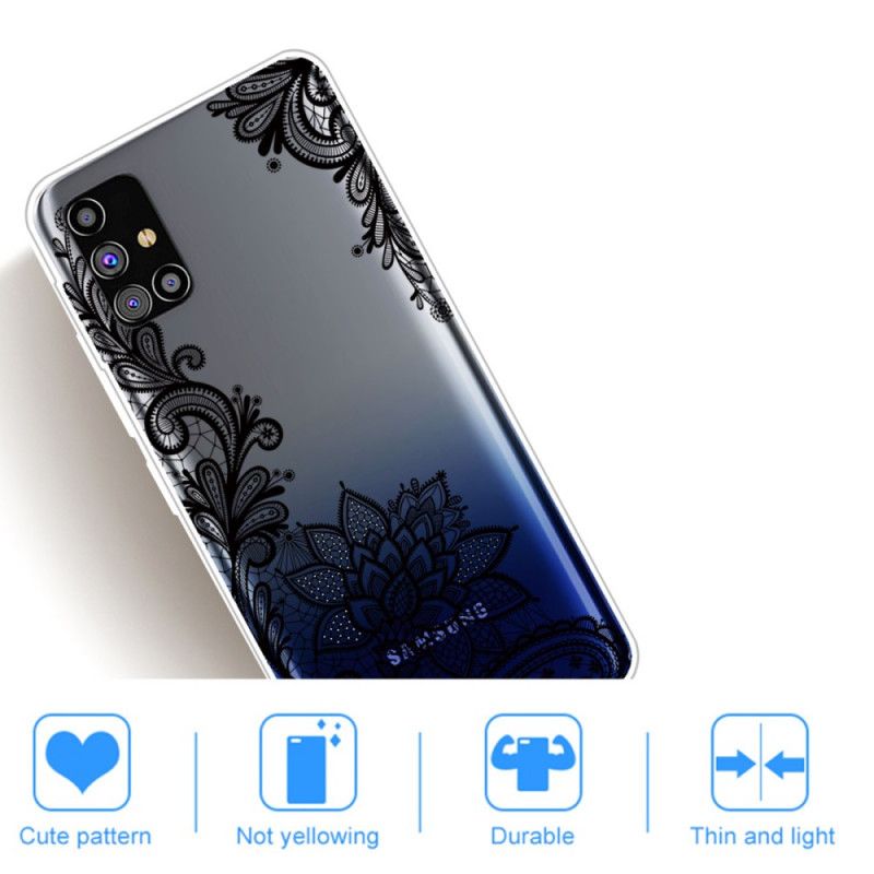 Coque Samsung Galaxy M51 Sublime Dentelle