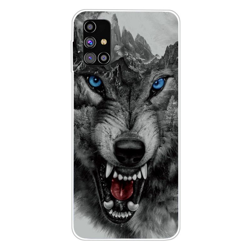 Coque Samsung Galaxy M51 Sublime Loup