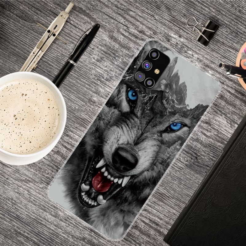 Coque Samsung Galaxy M51 Sublime Loup