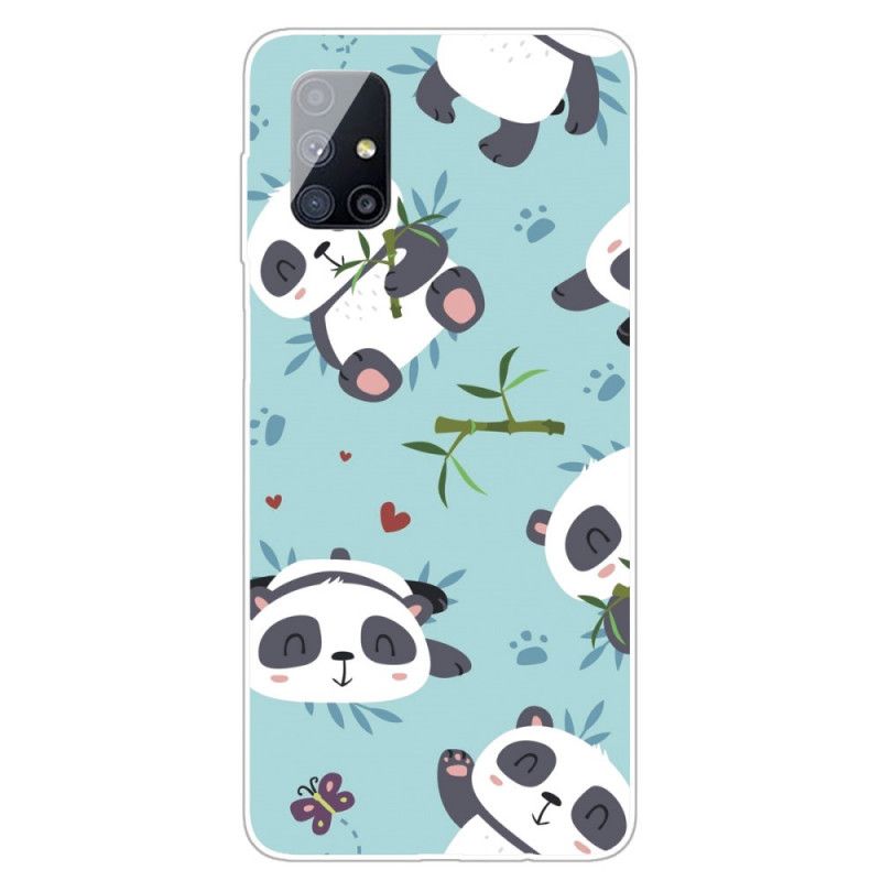 Coque Samsung Galaxy M51 Tas De Pandas