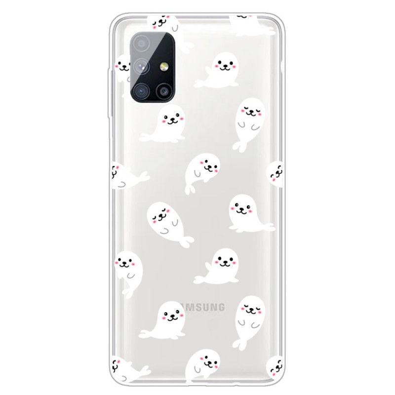 Coque Samsung Galaxy M51 Top Lions Des Mers