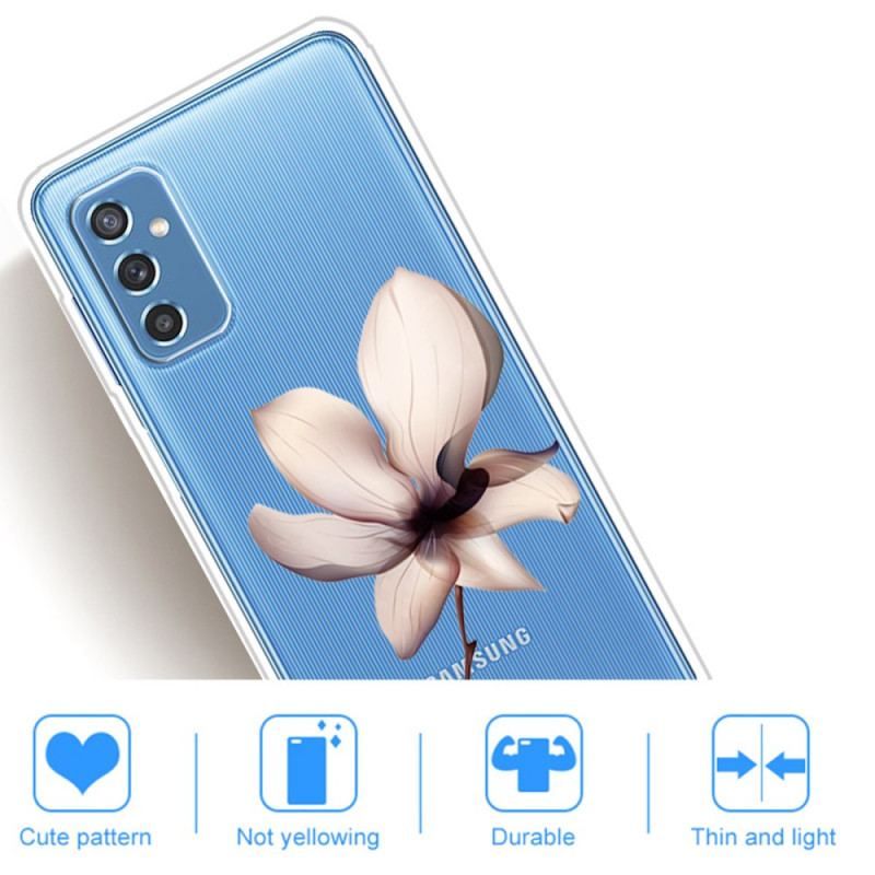 Coque Samsung Galaxy M52 5G Fleur Fragile