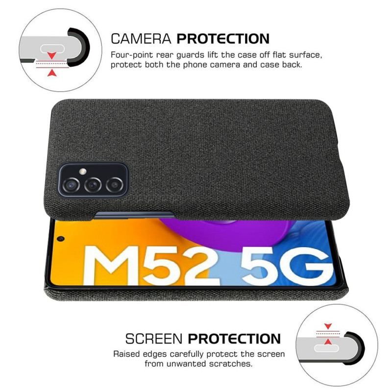 Coque Samsung Galaxy M52 5G KSQ Tissu