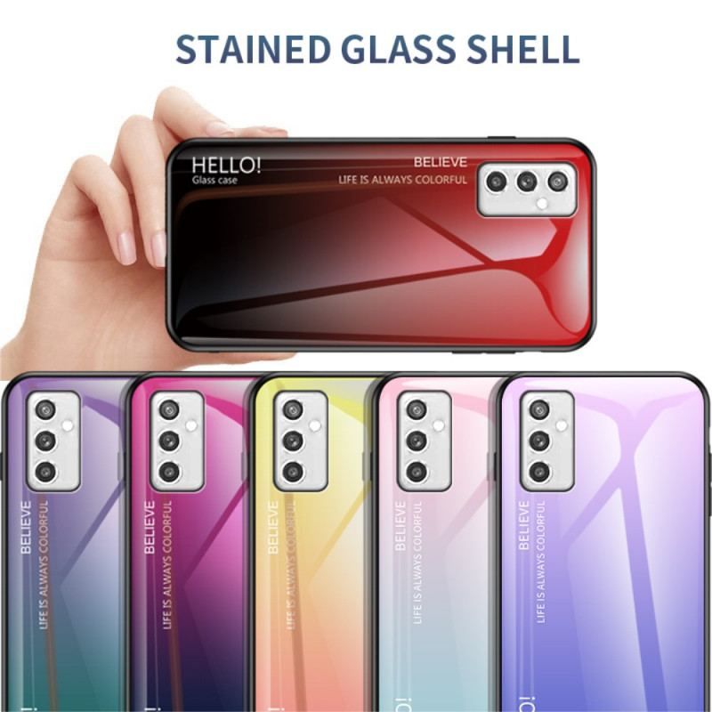 Coque Samsung Galaxy M52 5G Verre Trempé Hello