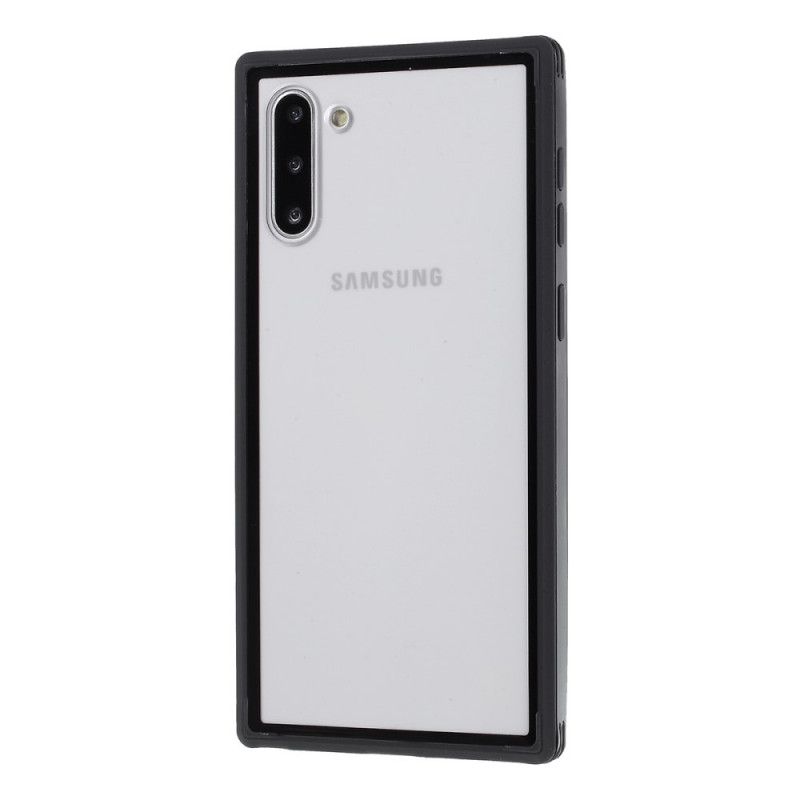 Coque Samsung Galaxy Note 10 Conception Hybride Rebords Silicone