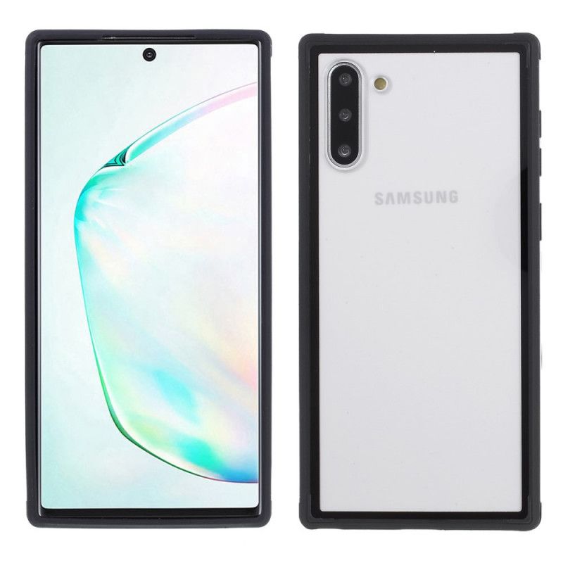 Coque Samsung Galaxy Note 10 Conception Hybride Rebords Silicone