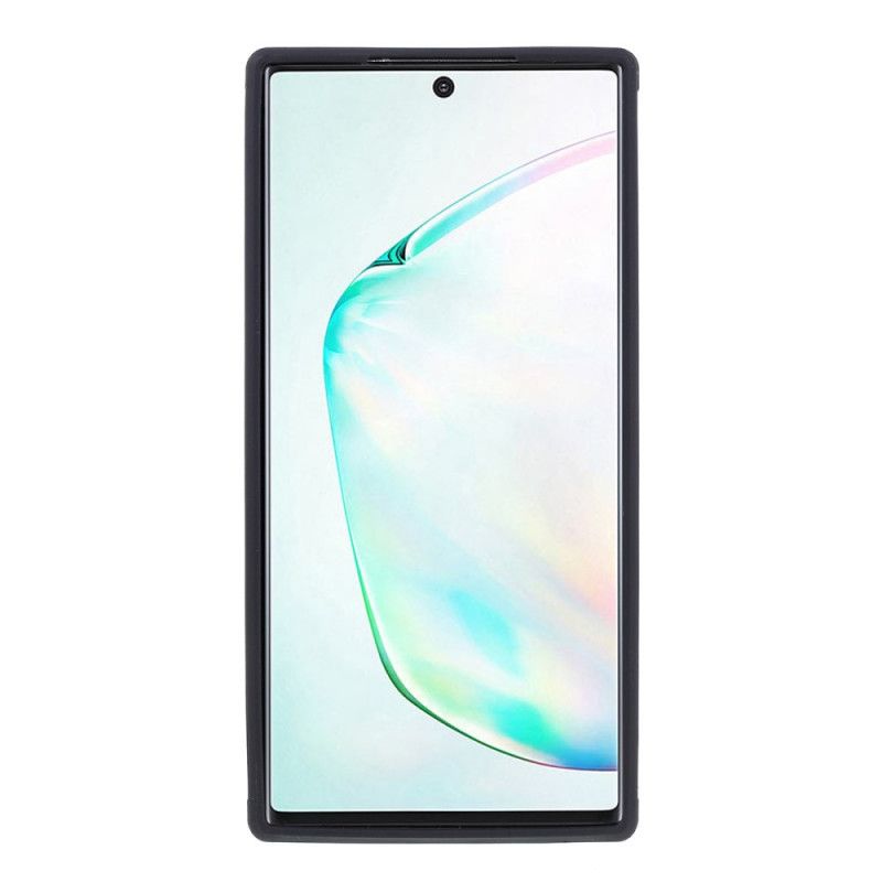 Coque Samsung Galaxy Note 10 Conception Hybride Rebords Silicone