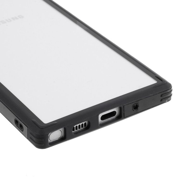 Coque Samsung Galaxy Note 10 Conception Hybride Rebords Silicone