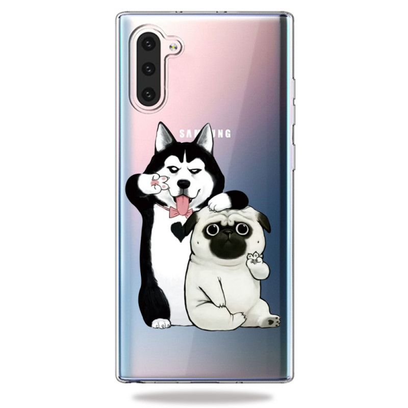 Coque Samsung Galaxy Note 10 Drôles De Chiens