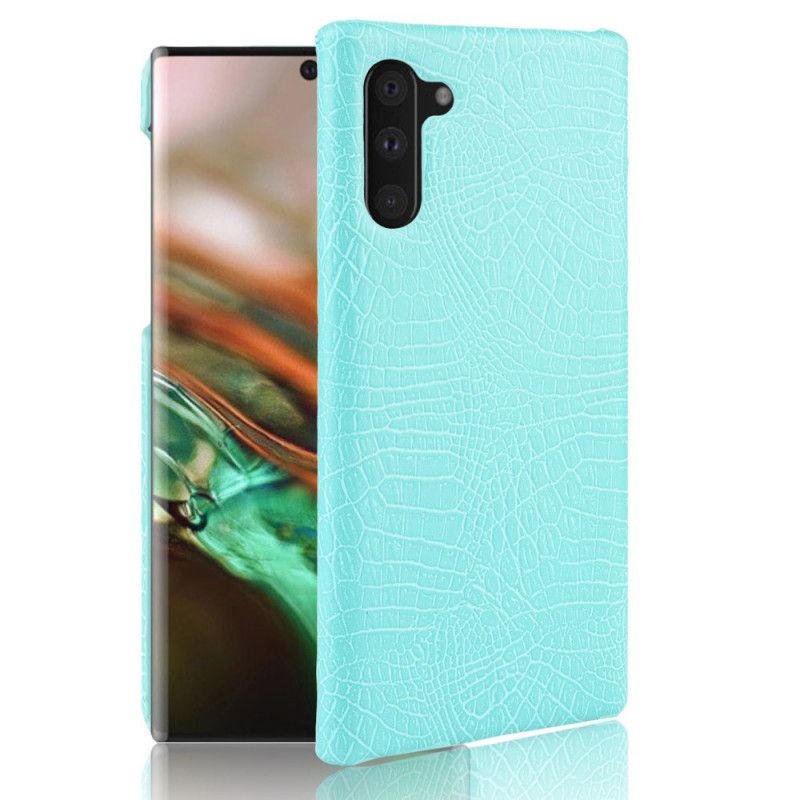 Coque Samsung Galaxy Note 10 Effet Peau De Crocodile