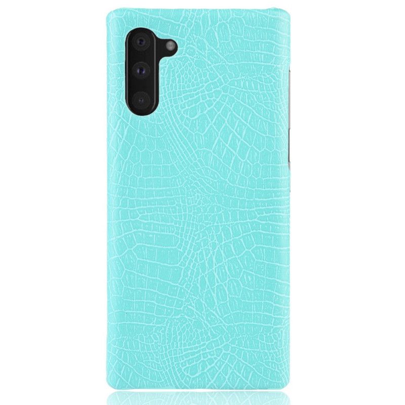 Coque Samsung Galaxy Note 10 Effet Peau De Crocodile