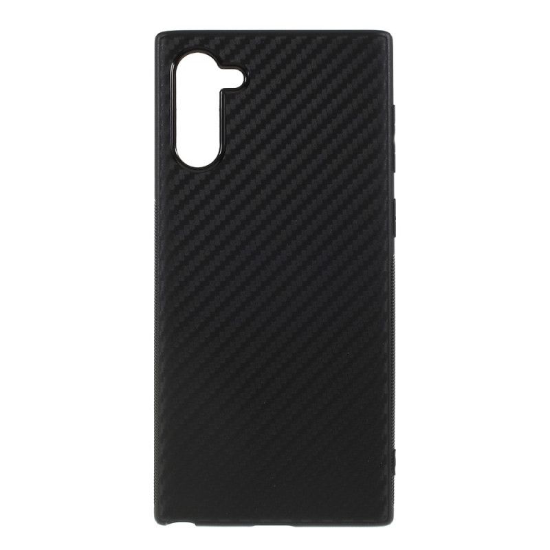 Coque Samsung Galaxy Note 10 Fibre Carbone Élégance