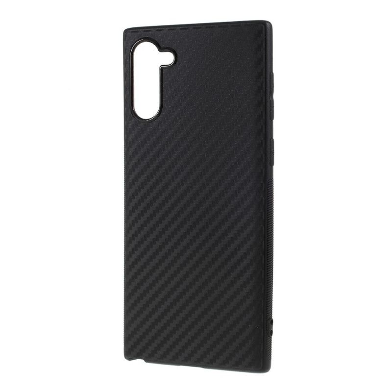 Coque Samsung Galaxy Note 10 Fibre Carbone Élégance