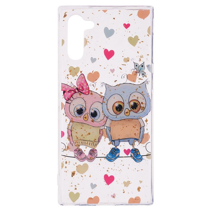 Coque Samsung Galaxy Note 10 Hiboux Cute