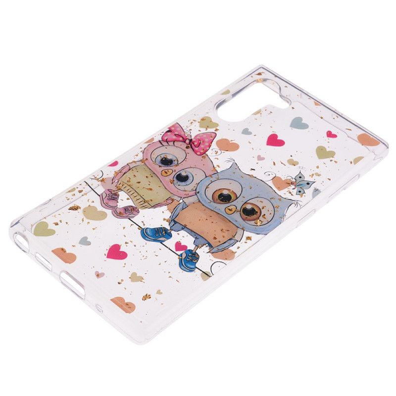 Coque Samsung Galaxy Note 10 Hiboux Cute