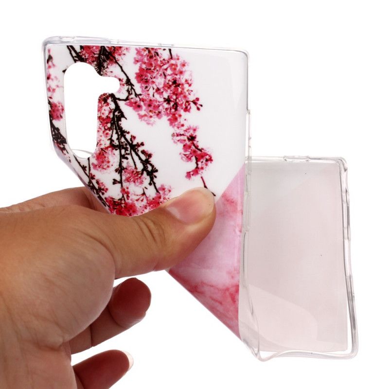 Coque Samsung Galaxy Note 10 Incroyable Marbre Floral