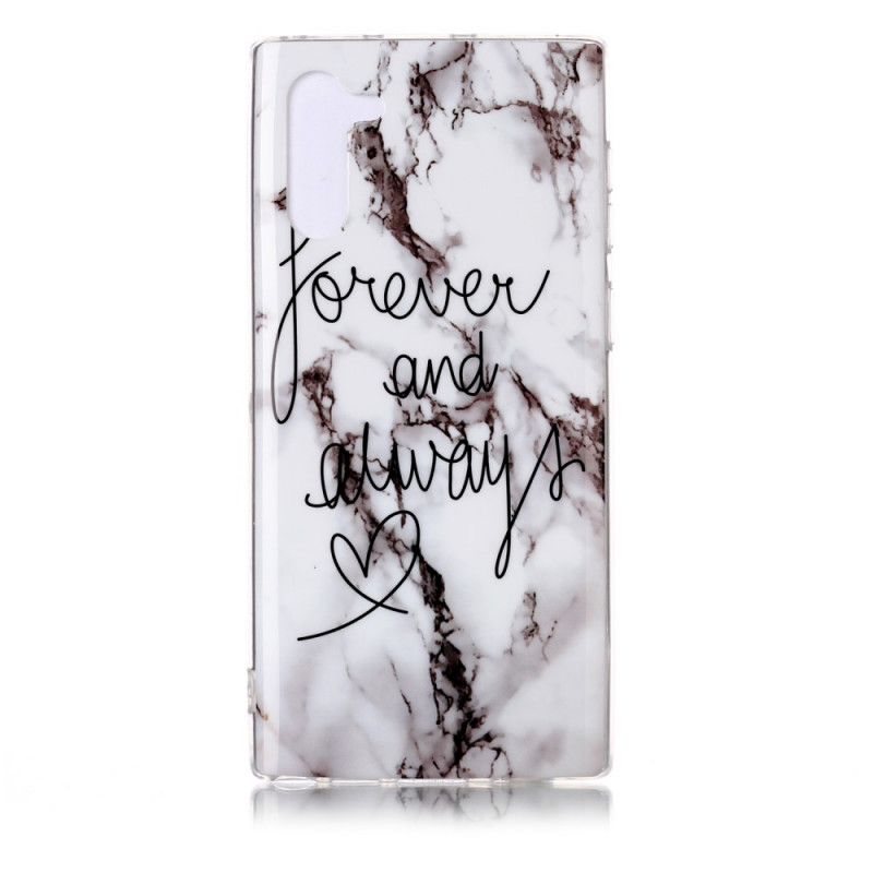 Coque Samsung Galaxy Note 10 Incroyable Marbre Forever