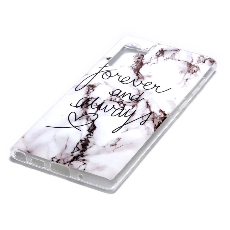 Coque Samsung Galaxy Note 10 Incroyable Marbre Forever