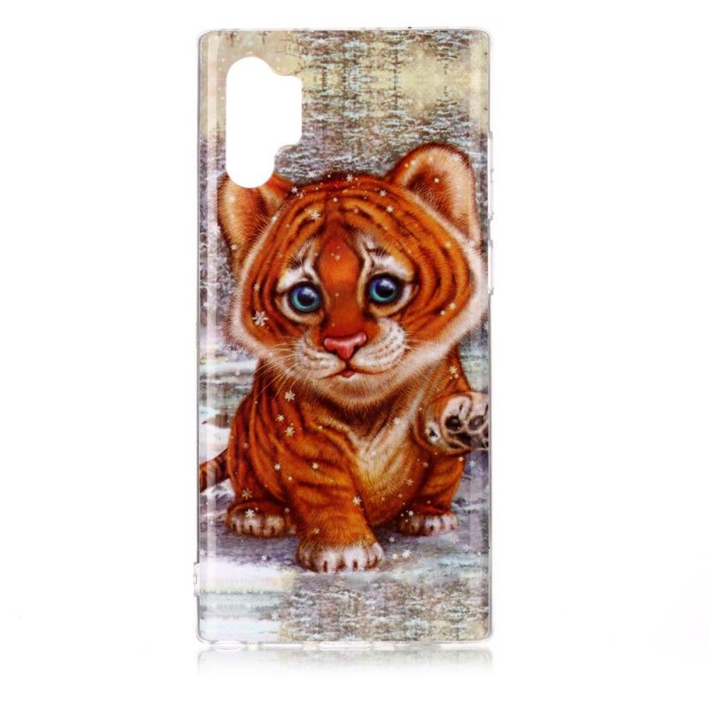 Coque Samsung Galaxy Note 10 Plus Bébé Tigre