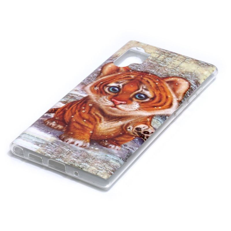 Coque Samsung Galaxy Note 10 Plus Bébé Tigre