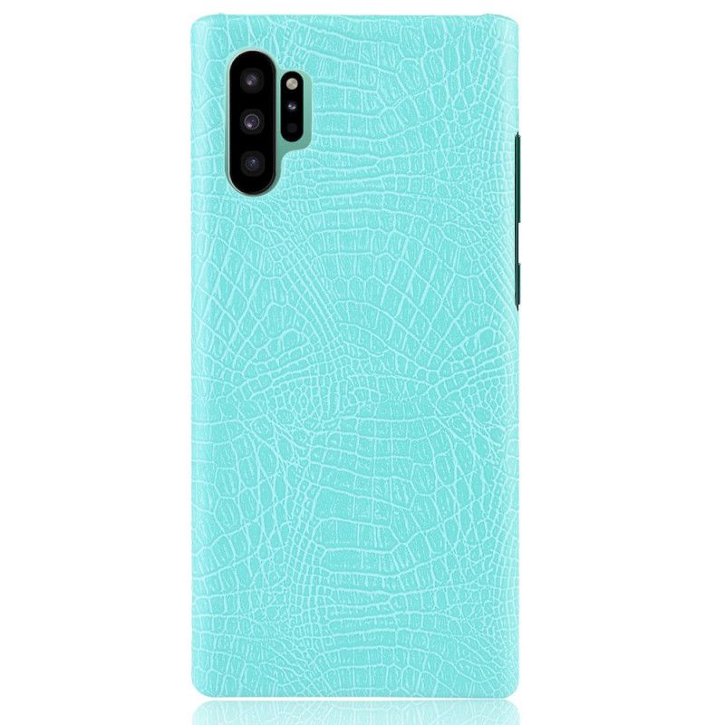 Coque Samsung Galaxy Note 10 Plus Effet Peau De Crocodile