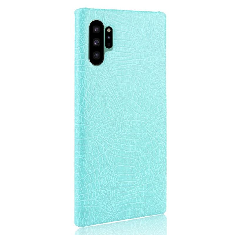 Coque Samsung Galaxy Note 10 Plus Effet Peau De Crocodile