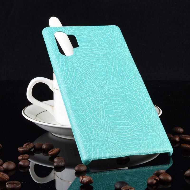 Coque Samsung Galaxy Note 10 Plus Effet Peau De Crocodile