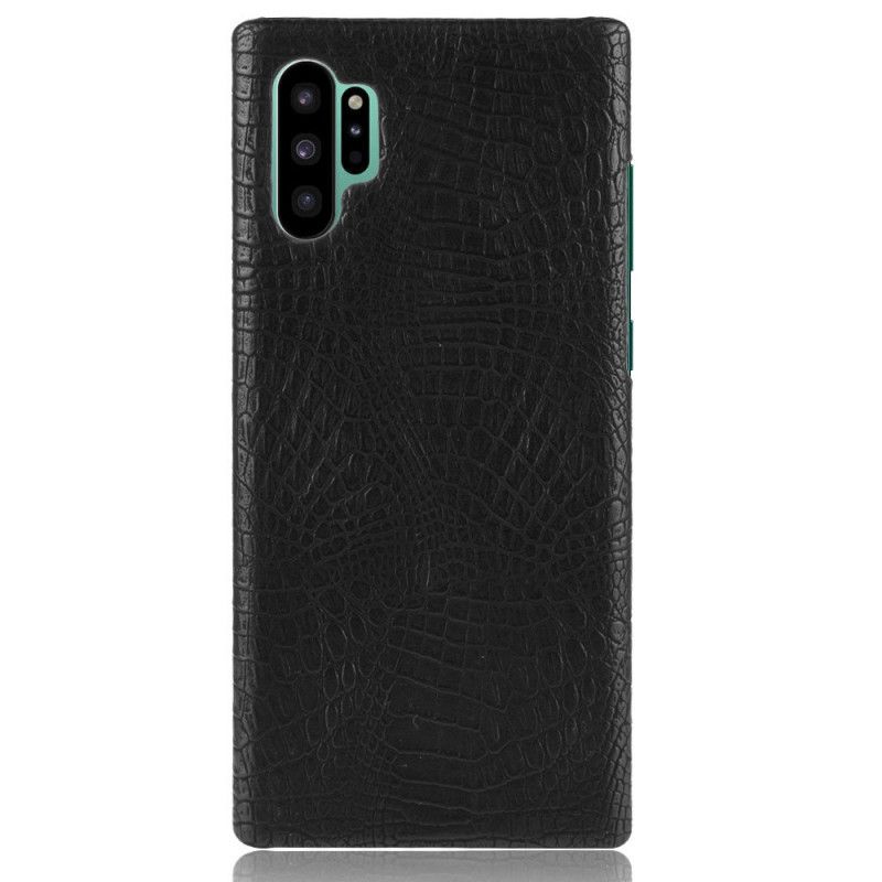 Coque Samsung Galaxy Note 10 Plus Effet Peau De Crocodile