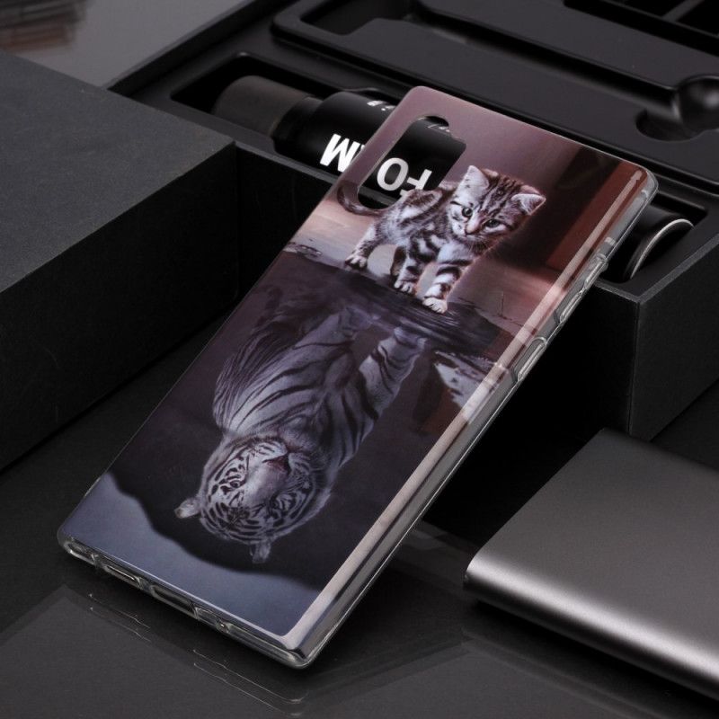 Coque Samsung Galaxy Note 10 Plus Ernest Le Tigre