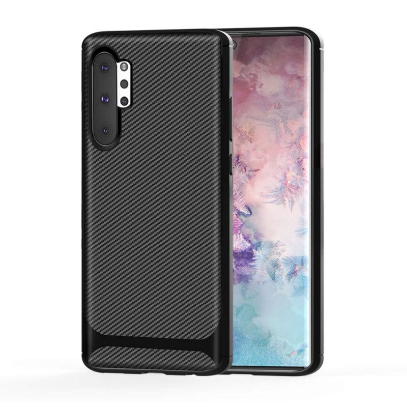 Coque Samsung Galaxy Note 10 Plus Fibre Carbone Twill