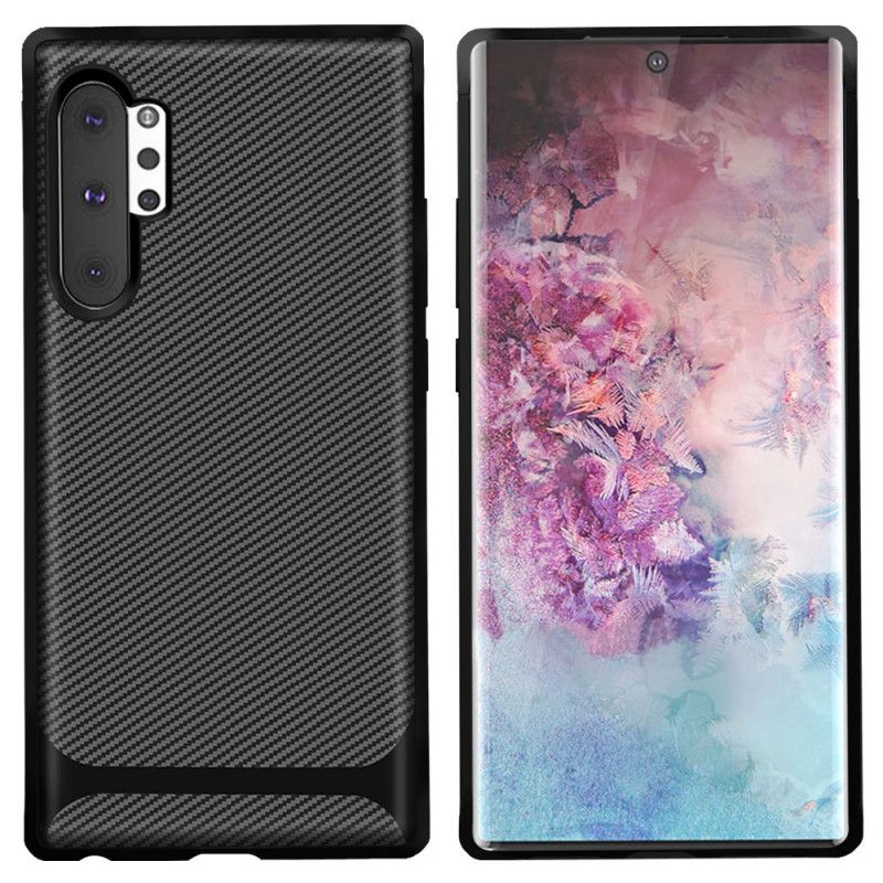 Coque Samsung Galaxy Note 10 Plus Fibre Carbone Twill