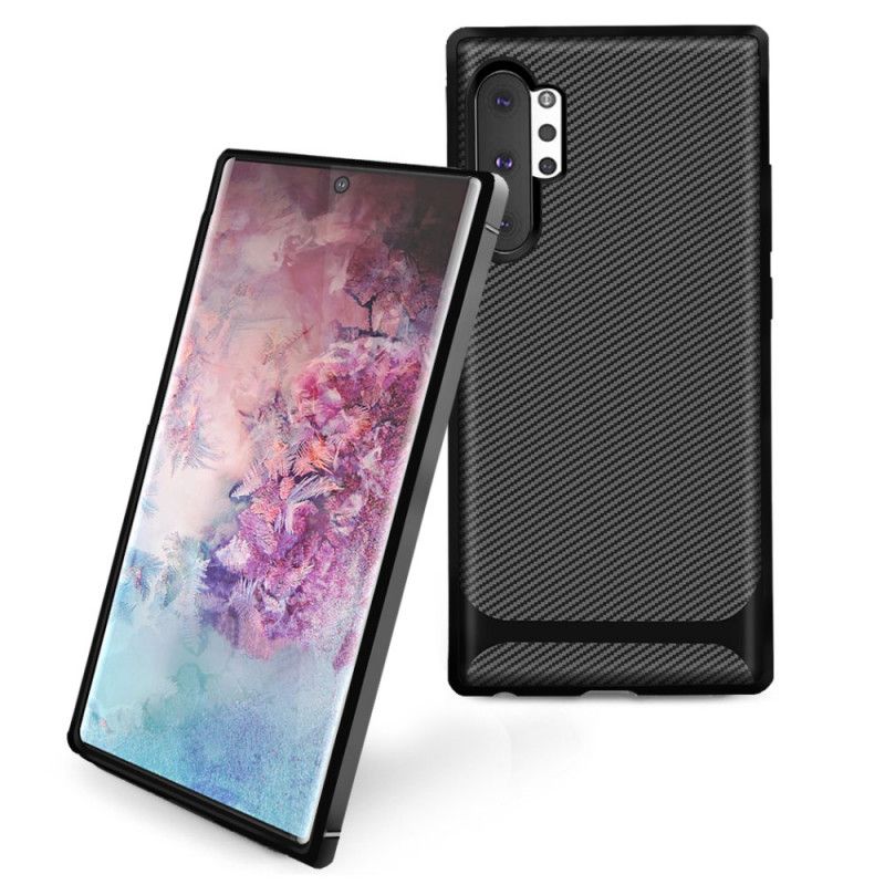 Coque Samsung Galaxy Note 10 Plus Fibre Carbone Twill