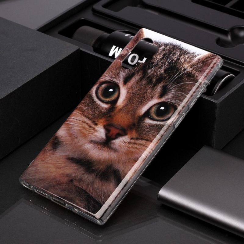 Coque Samsung Galaxy Note 10 Plus Mon Chaton