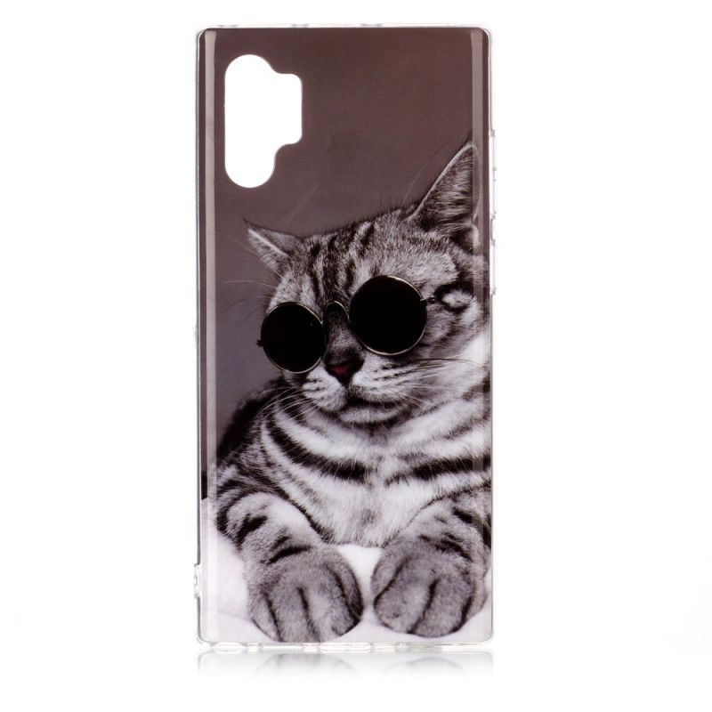 Coque Samsung Galaxy Note 10 Plus Mon Chaton Incognito