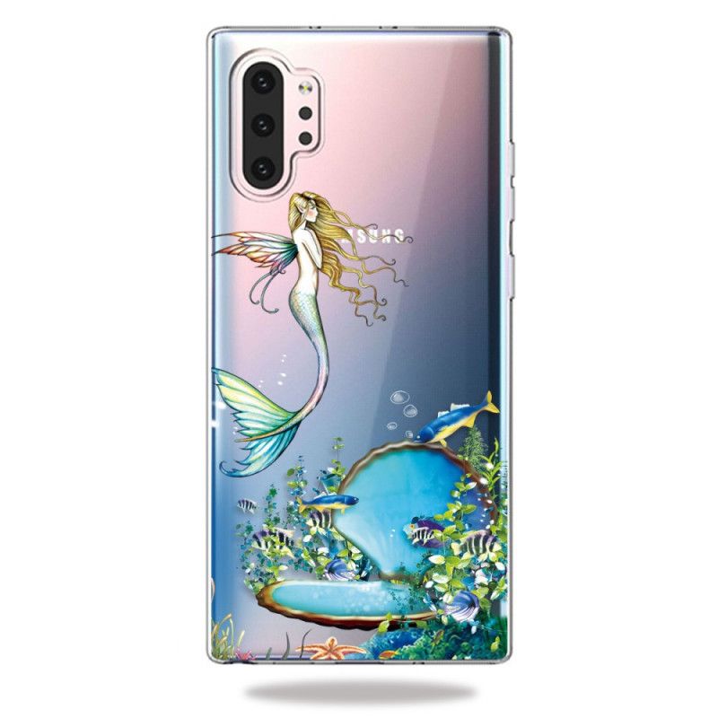 Coque Samsung Galaxy Note 10 Plus Sirène Bleue