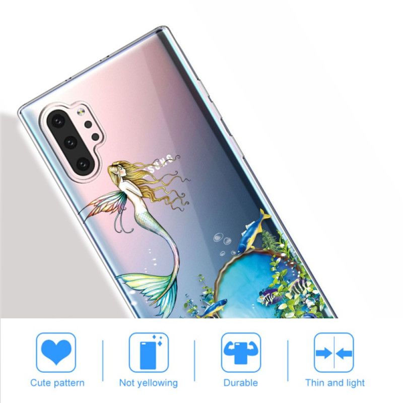Coque Samsung Galaxy Note 10 Plus Sirène Bleue