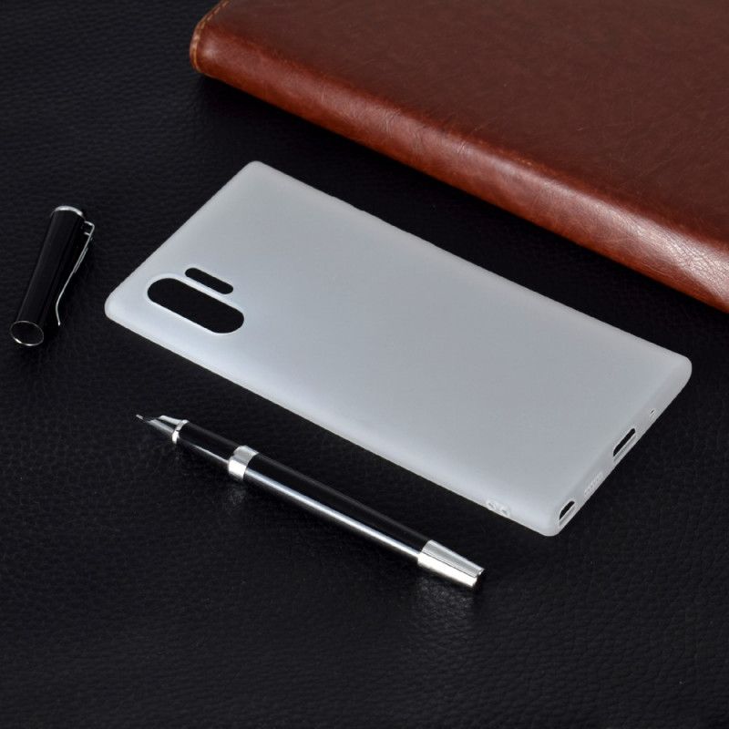 Coque Samsung Galaxy Note 10 Plus Souple Givré