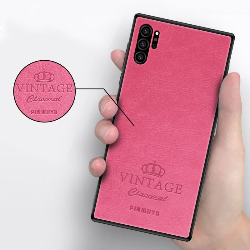 Coque Samsung Galaxy Note 10 Plus Vintage Pinwuyo