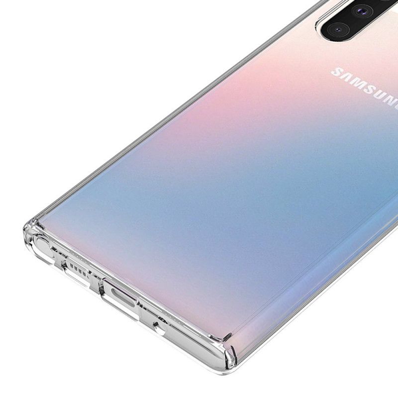 Coque Samsung Galaxy Note 10 Transparente Et Acrylique